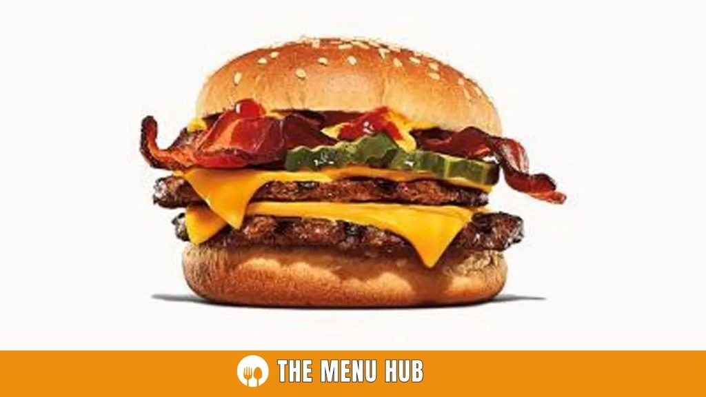 Burger King Bacon Double Cheeseburger Prices in UK