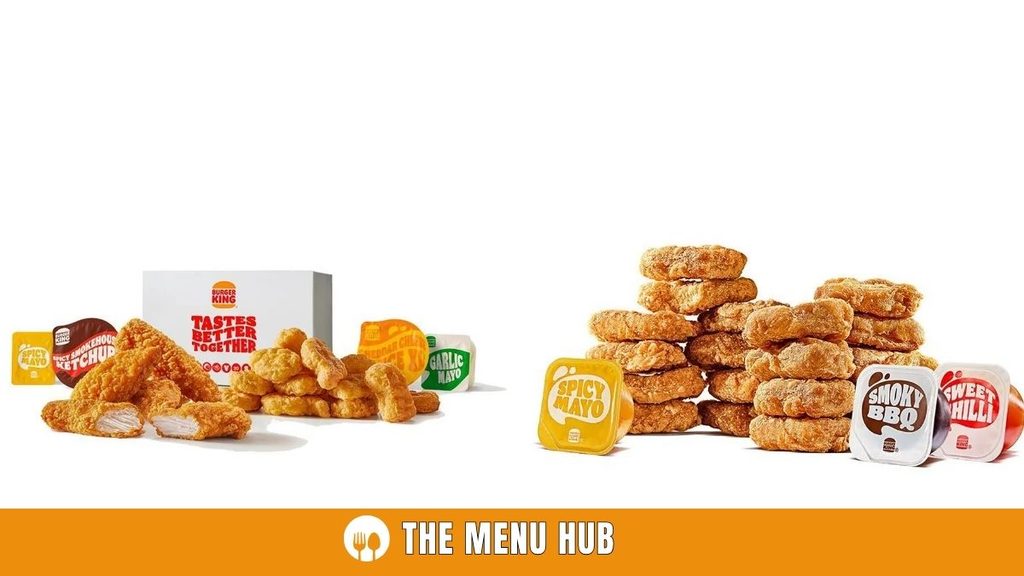 Burger King Made for sharing Menu with Prices in UK