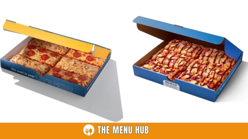 Greggs Pizza Boxes Menu Prices in UK