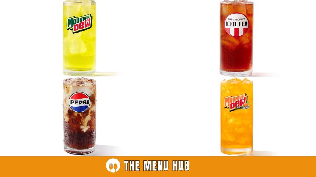 KFC Drinks Menu With Prices in UK