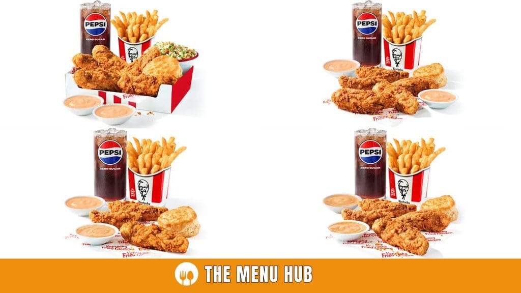 KFC Sharing Buckets Menu With Prices in UK
