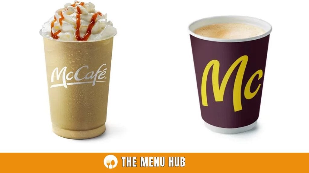 McDonalds McCafe Menu Prices in UK