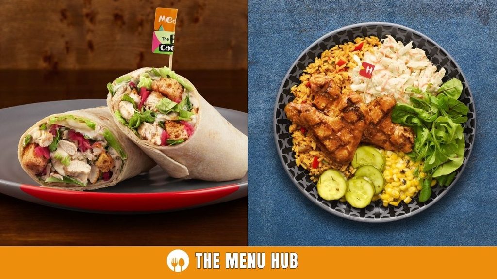Nandos Lunch Menu with Prices in UK