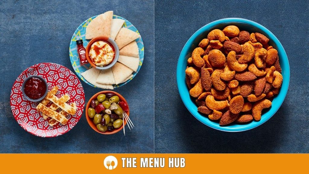 Nandos Starters Menu with Prices in UK