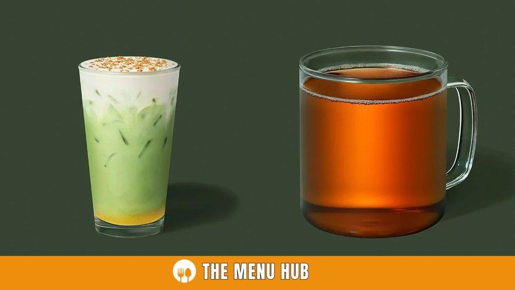 Starbucks Hot Chocolate, Teas & Tea Lattes Menu with Prices in UK
