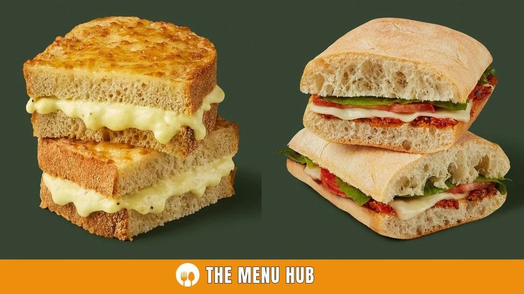 Starbucks Sandwiches & Toasties Menu with Prices in UK